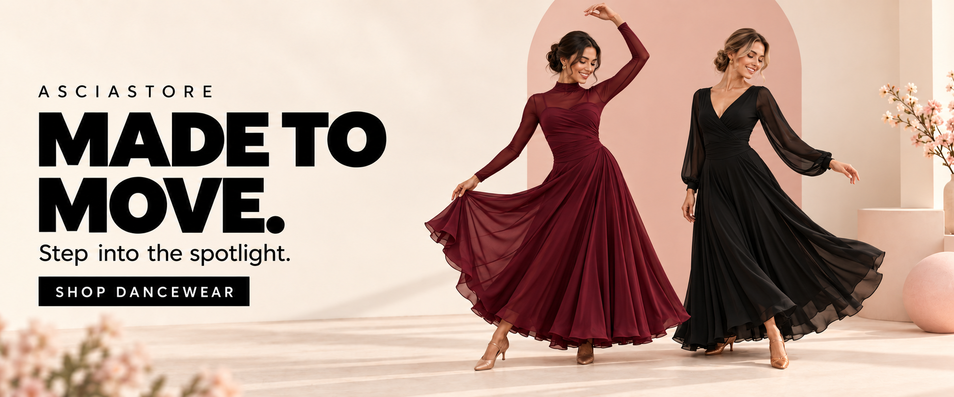 ASCIASTORE Dancewear & Costumes collection banner