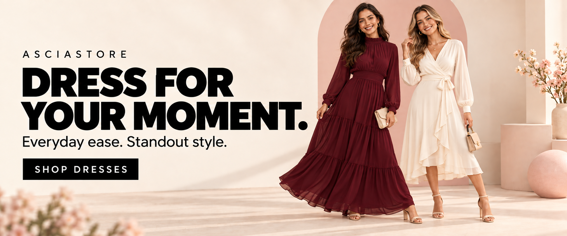 ASCIASTORE Dresses collection banner