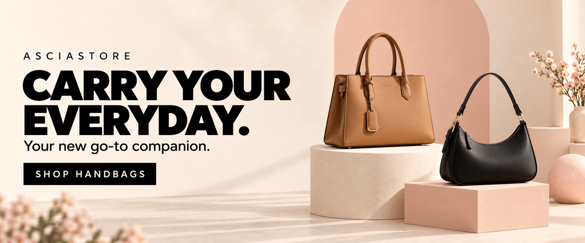 ASCIASTORE Handbags collection banner