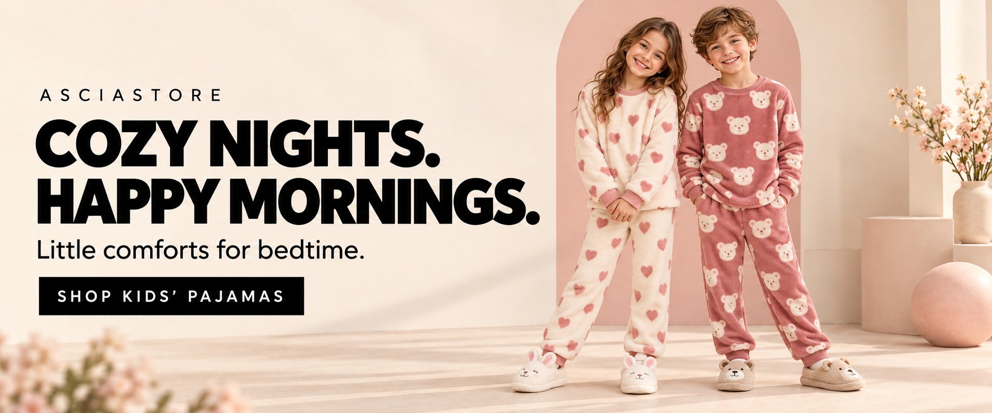 ASCIASTORE Kids' Pajama Sets collection banner