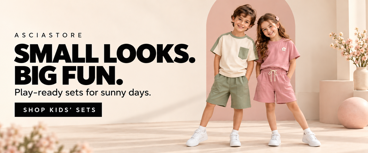 ASCIASTORE Kids' Shorts Sets collection banner
