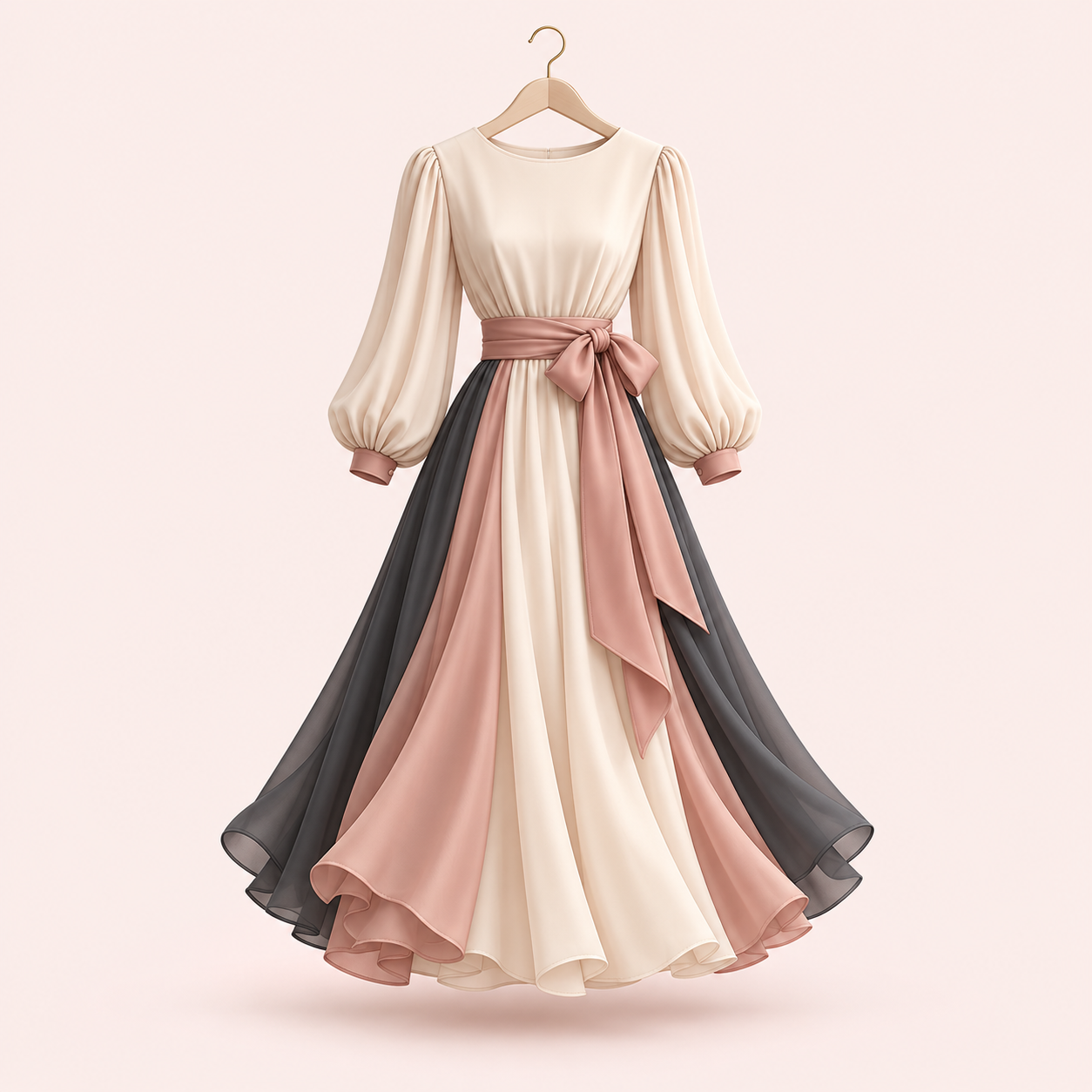 Women — rose midi dress collection icon