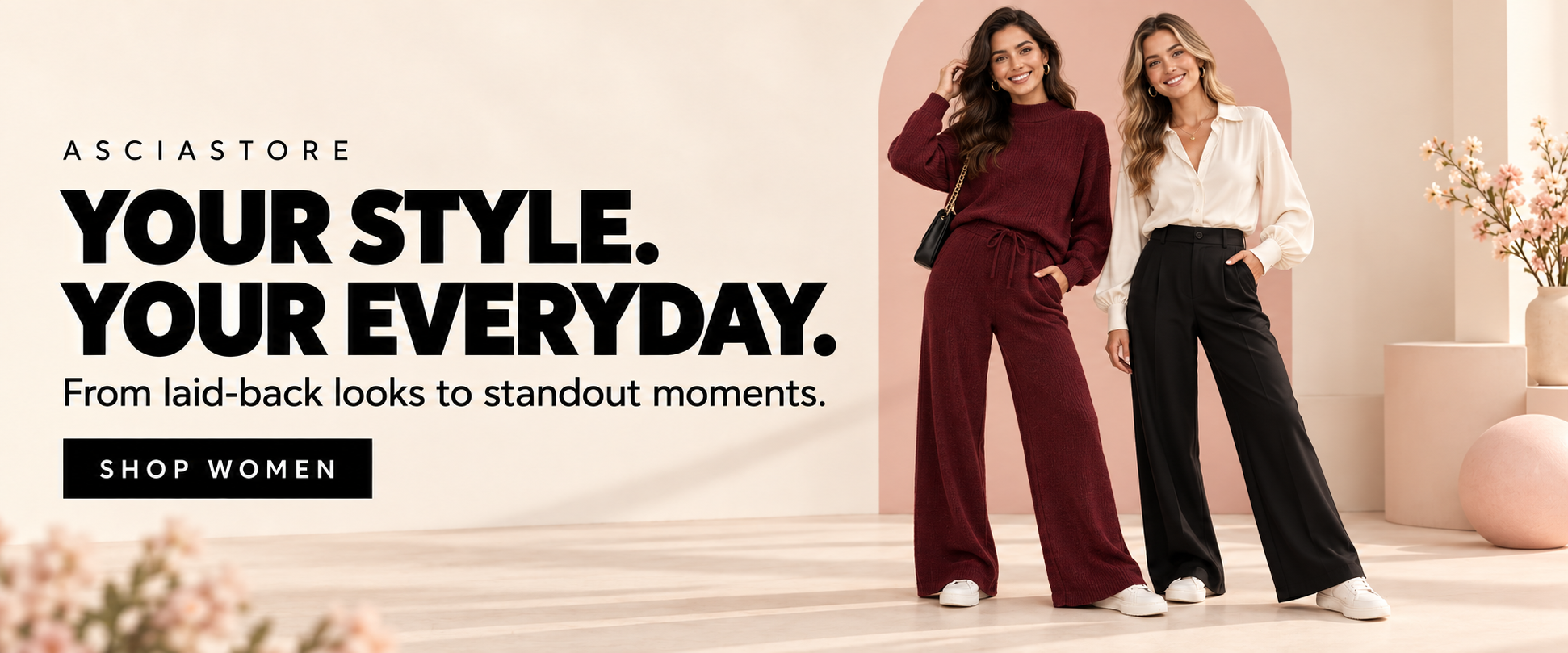 ASCIASTORE Women collection banner