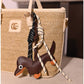 013351 — Woven Texture Charm Tote — detail