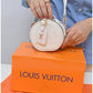 013353 — Round Mini Crossbody Bag — White