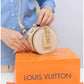 013353 — Round Mini Crossbody Bag — Cream