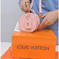 013353 — Round Mini Crossbody Bag — Pink