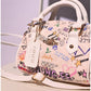 013093 — Graffiti Print Mini Dome Bag — detail