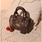 012845 — Cherry Charm Mini Bag — Brown