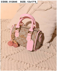 012845 — Cherry Charm Mini Bag — Pink