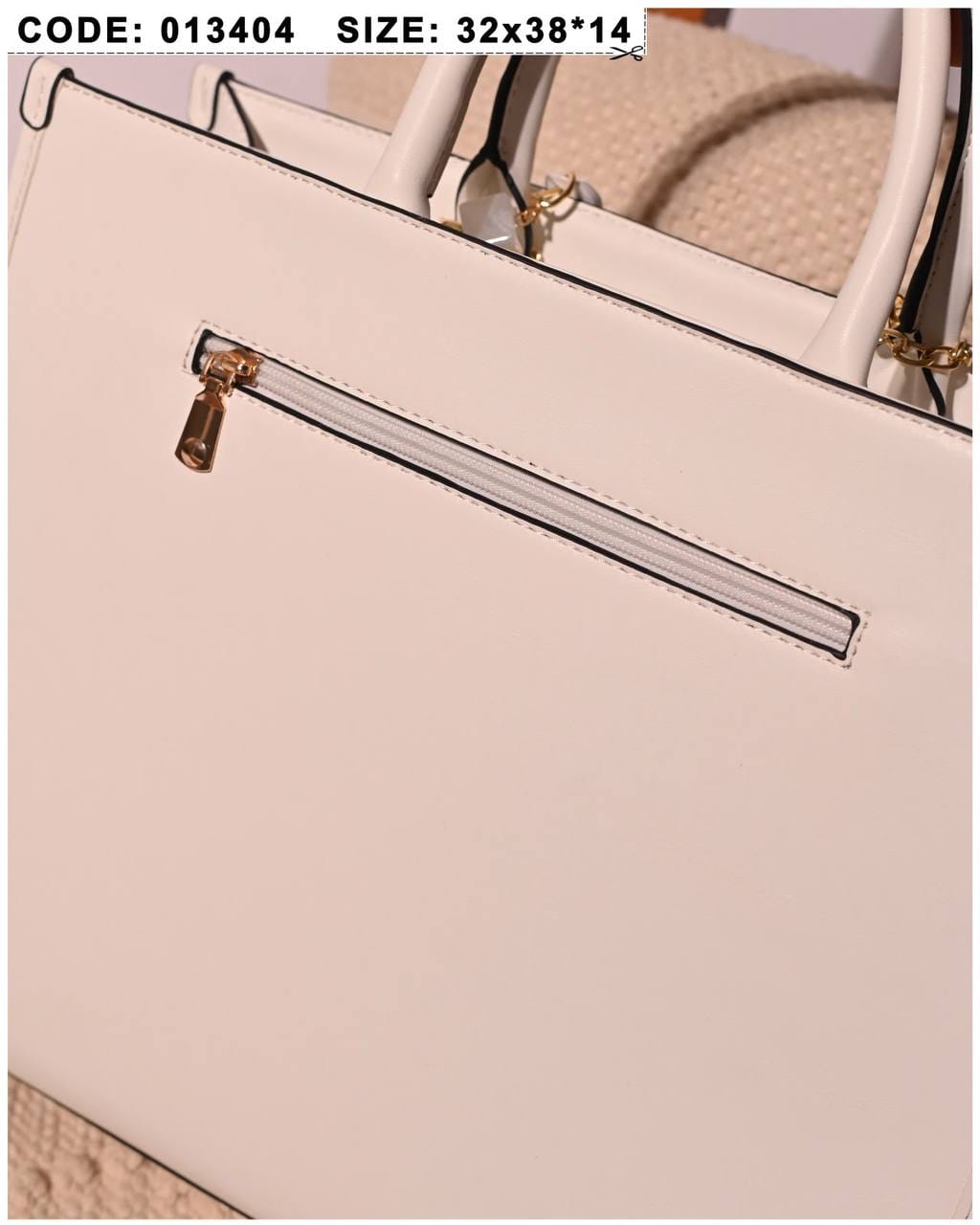 013404 — Printed Stripe Tote Bag — detail