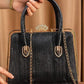 RA1040 — Frame Clasp Evening Bag — Black