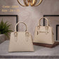 2886 — Textured Dome Satchel — Cream