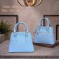 2886 — Textured Dome Satchel — Blue