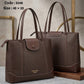 3148 — Long Handle Everyday Tote — Brown