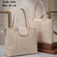 3148 — Long Handle Everyday Tote — Cream