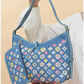 013722 — Colorful Shoulder Bag with Pouch — detail