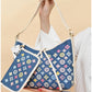 013722 — Colorful Shoulder Bag with Pouch — detail