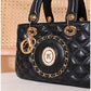 013740 — Quilted Medallion Top Handle Bag — detail