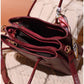 013816 — Scarf Detail Structured Tote — detail