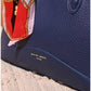 013816 — Scarf Detail Structured Tote — detail
