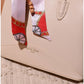 013816 — Scarf Detail Structured Tote — detail