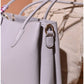 013816 — Scarf Detail Structured Tote — detail
