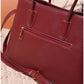 013816 — Scarf Detail Structured Tote — detail