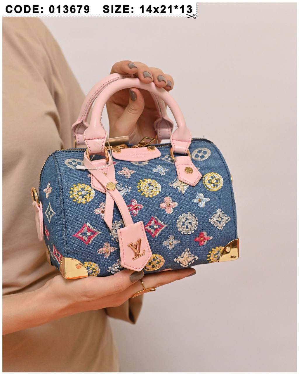 013679 — Colorful Dome Handbag — detail