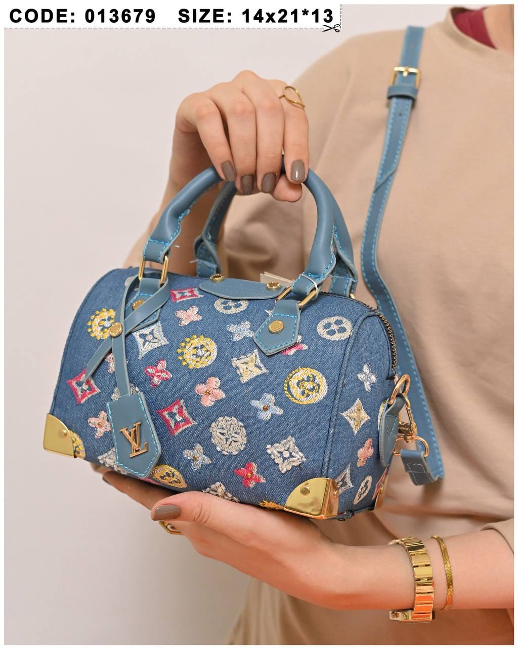013679 — Colorful Dome Handbag — detail
