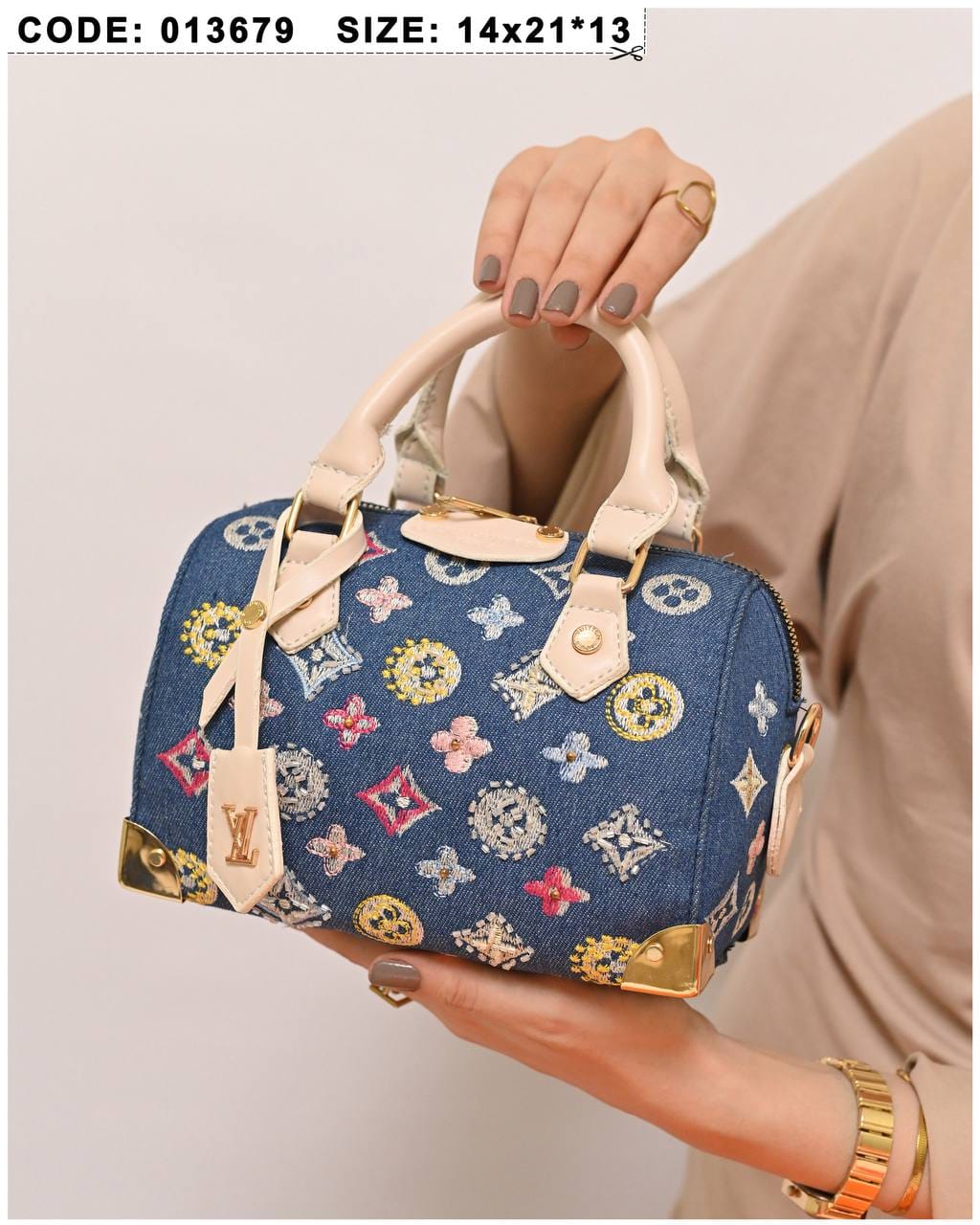 013679 — Colorful Dome Handbag — detail