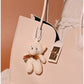 013749 — Bear Charm Long Handle Tote — detail