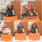 013819 — Stud Trim Dome Handbag — detail