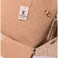 013650 — Beige embossed tote with matching pouch detail, 32 × 48 × 15 (Beige)