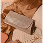 Shimmer Flap Clutch – 012666 (Champagne)