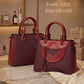 Tassel Top Handle Bag – 1722 (Burgundy)