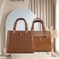 Chevron Texture Tote Bag – 2855 (Tan)