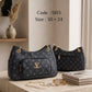 Patterned Shoulder Bag – 3103 (Black)