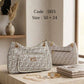 Patterned Shoulder Bag – 3103 (Beige Geometric)