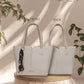 Structured Tote Bag – 3144 (White)
