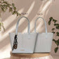 Structured Tote Bag – 3144 (Light Blue)