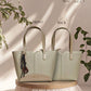 Structured Tote Bag – 3144 (Sage Green)