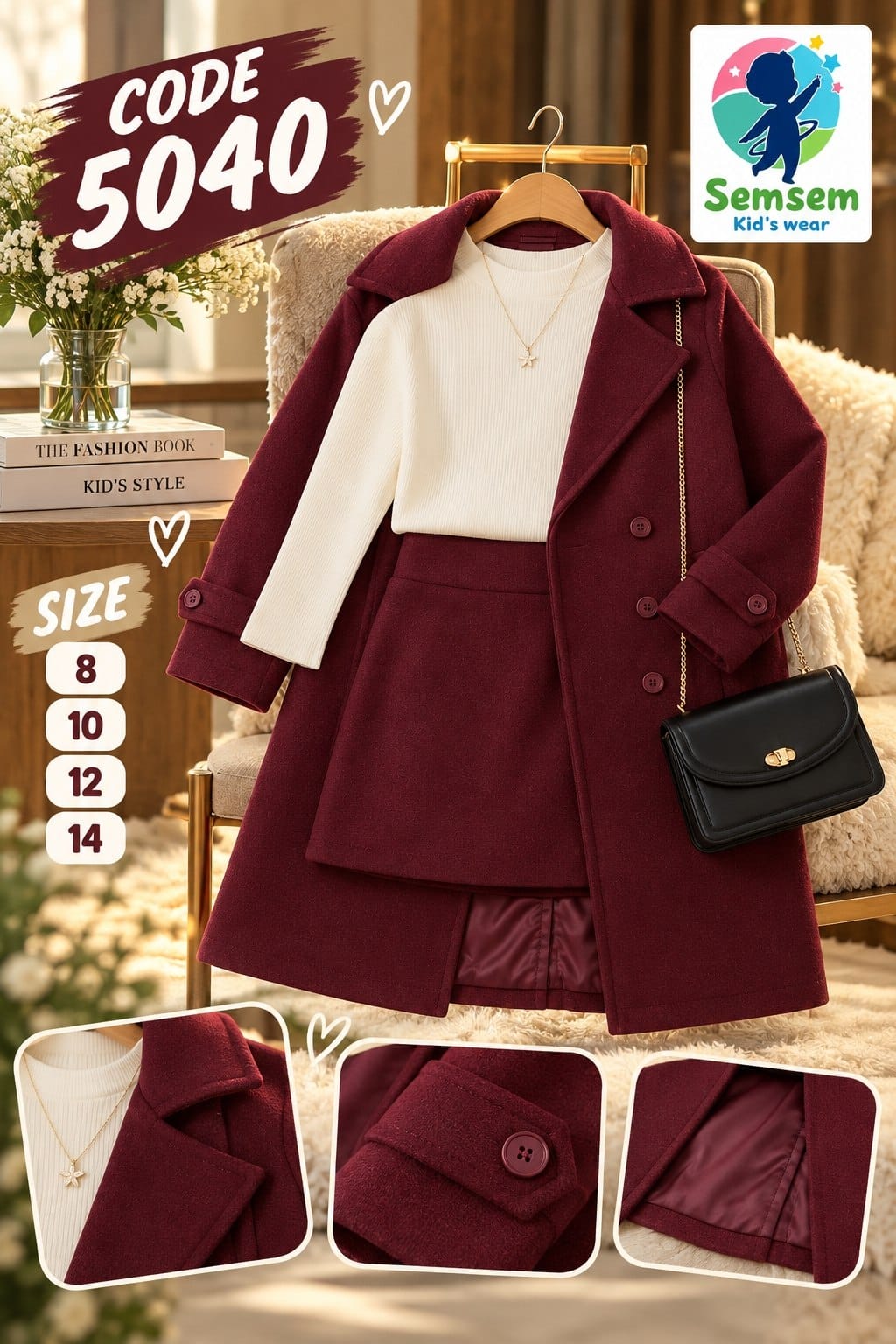 5040 — Burgundy