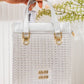 Textured Mini Tote Bag – AD1025 (Silver)