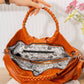 Braided Handle Gathered Bag – AM546 - detail