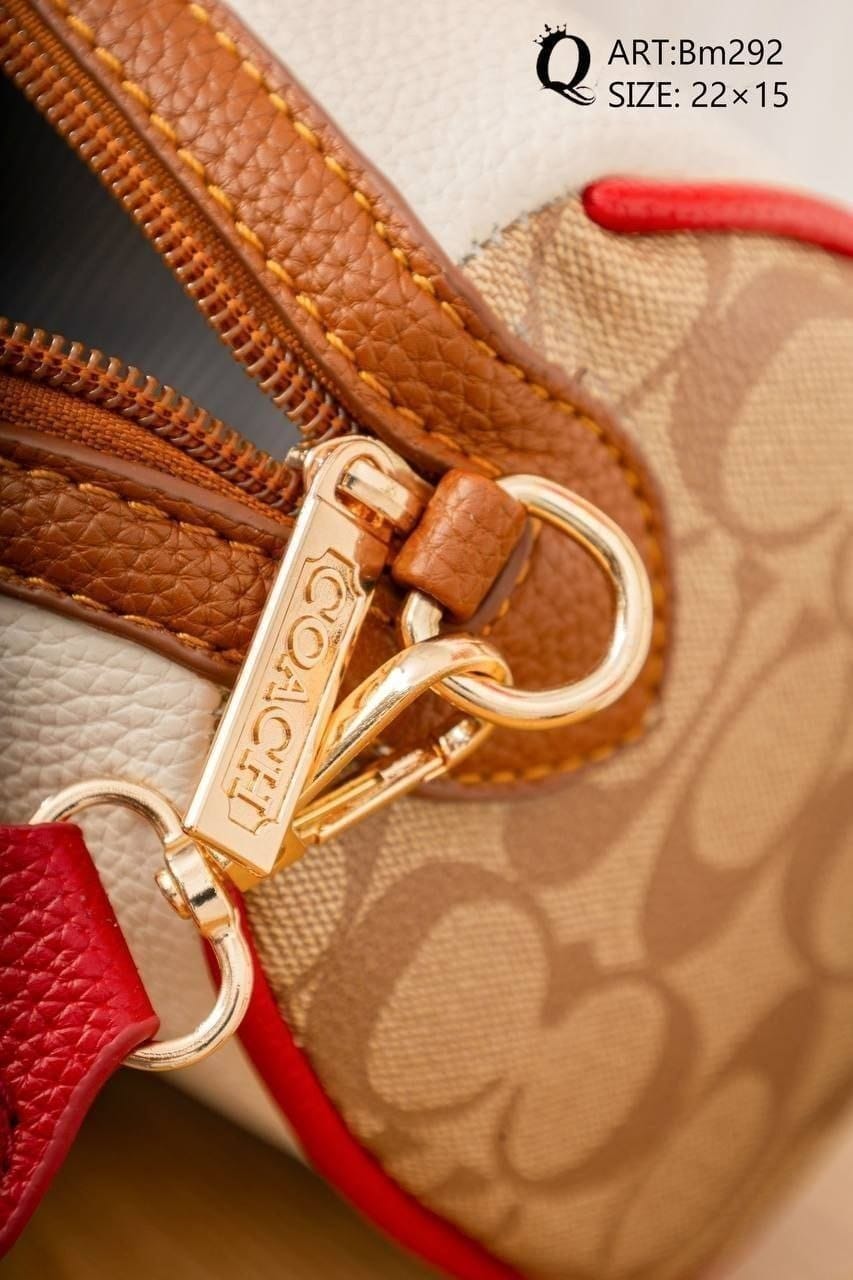 Colorblock Top Handle Bag – Bm292 - detail