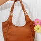 Knotted Handle Hobo Bag – RT143 (Cognac)
