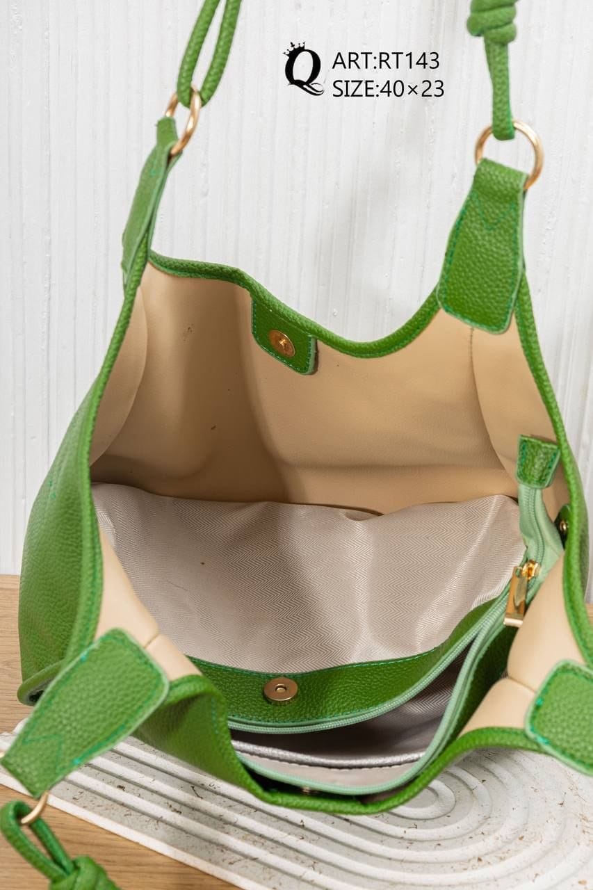 Knotted Handle Hobo Bag – RT143 - detail