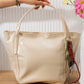 Charm Detail Tote Bag – Rt150 (Cream)