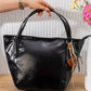 Charm Detail Tote Bag – Rt150 (Black)